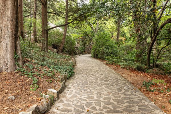 Stone Walkway Repair in Worcester