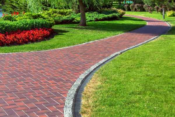 Brick Walkway Installation in Worcester