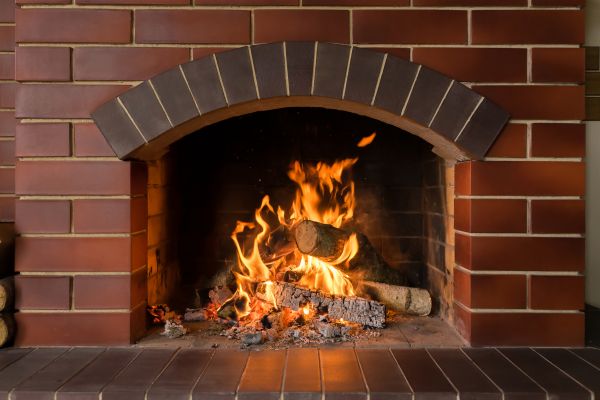 Brick Fireplace Installation in Worcester