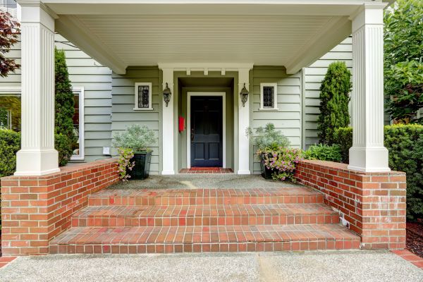 Front Porch Masonry Repair in Worcester