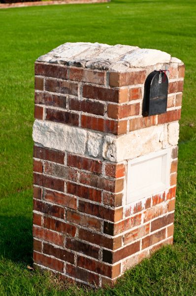 Brick Mailbox Installation in Worcester