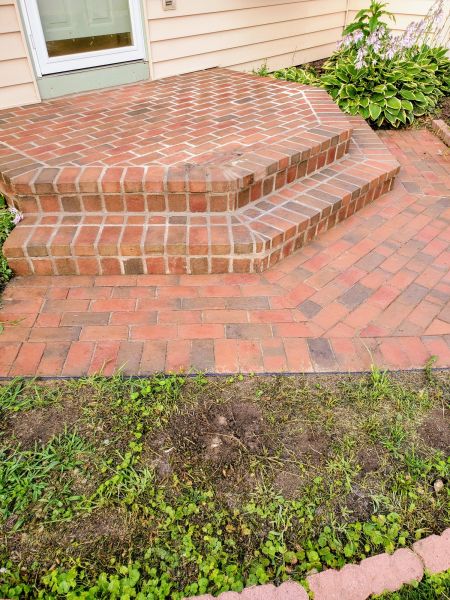 Brick Stoop Repair in Worcester