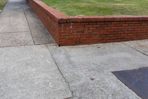 Brick Retaining Wall Repair in Worcester