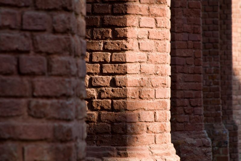 Brick Columns Installation