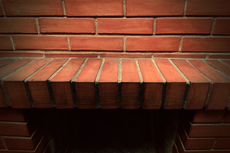 Brick Fireplace Installation
