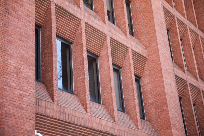 Restored Brick Facade